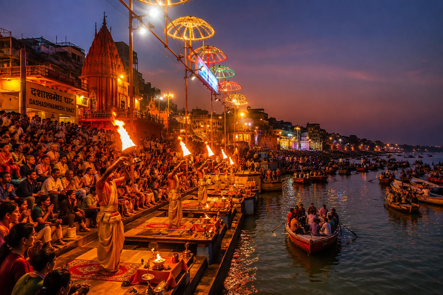 Dashashwamedh Ghat in Varanasi